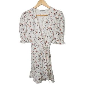 Reformation Carmelo Dress Gabrielle Linen Mini Floral New With Tags Size XS